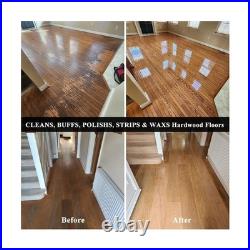 Commercial Floor Scrubber Machine, Heavy Duty Orbital Floor Cleaner, Multi-Fu