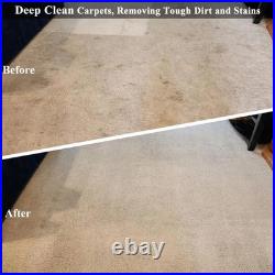 Commercial Floor Scrubber Machine with Brushes and Pads, Heavy Duty Floor Cle