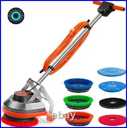 Commercial Floor Scrubber Machine with Brushes and Pads Heavy Duty Floor Cleane Commercial Floor Scrubber Machine with Brushes and Pads Heavy Duty Floor Cleane