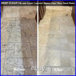 Commercial Floor Scrubber No Kneeling Cleaning with Brushes Pads