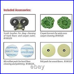 Commercial Grade Carpet Tile Cement Wood Floor Cleaner Scrubber Machine Buffers