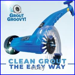Compact Electric Grout Cleaning Machine Lightweight Tile Scrubber for Easy Use