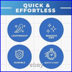 Compact Electric Grout Cleaning Machine Lightweight Tile Scrubber for Easy Use