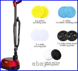 Complete Cleaner, Washer, Scrubber, Scourer, and Polisher, Interchangeable Br