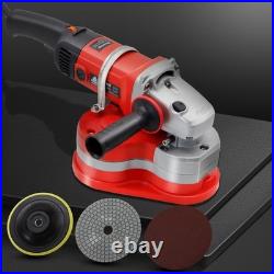 Concrete Floor Grinder, 3-Head Diamond Polisher Machine, 2800W Variable Speed