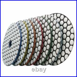 Concrete floor grinder 36 PCS (grit 30-Buffer) granite marble polish pad buffer