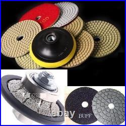 Concrete floor grinder wet polisher 45 buffer 3/16 demi bullnose profiler B5