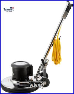 Corded Dual Speed Floor Machine, 20 Cleaning Width, Durable Stainless Steel Con