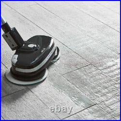Cordless Hard Floor Cleaner & Polisher AirCraft PowerGlide Black + Extra Pads