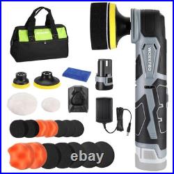 Cordless Mini Buffer Polisher, 12V Buffer Polisher for Car Detailing, 5 Variable