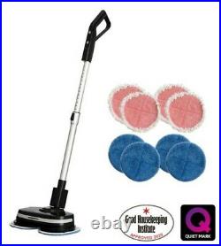 Cordless Power Glide Hard Floor Cleaner & Polisher Black And Extra Pads USED