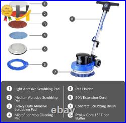 Core 13 Electric Floor Buffer Scrubber & Polisher Machine All Floor Surfaces