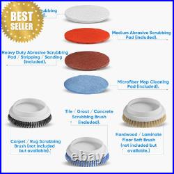 Core 13 Inch Electric Floor Buffer Scrubber Polisher All Floor Surfaces