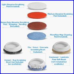 Core 13 Inch Electric Floor Buffer Scrubber and Polisher Machine All Floor Sur