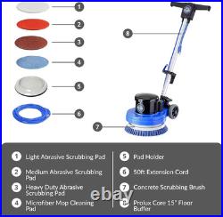 Core 13 Inch Electric Floor Buffer Scrubber and Polisher Machine All Floor Sur