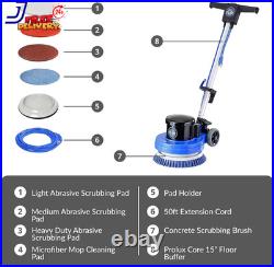 Core 13 Inch Electric Floor Buffer Scrubber and Polisher Machine All Floor Surfa