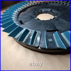 DIAMABRUSH 912001230 Polishing Abrasive Pad, 20 in. Dia, Blue 200 grit