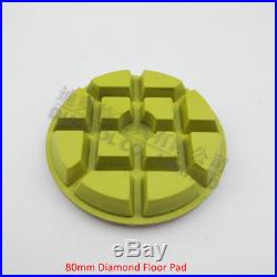 DIATOOL 9pc 80mm diamond polisher pads floor sanding disc #3000 3inch for marble