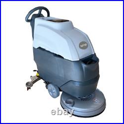 Dapper Supply Battery Powered Floor Scrubber, 20 Brush, 32 Squeegee Width