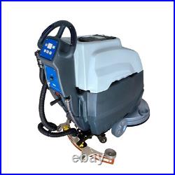 Dapper Supply Battery Powered Floor Scrubber, 20 Brush, 32 Squeegee Width