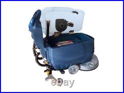 Dapper Supply Battery Powered Floor Scrubber, 20 Brush, 32 Squeegee Width