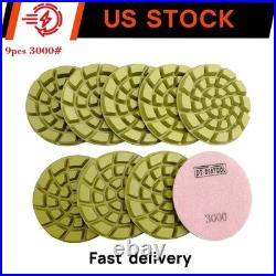 Diamond Floor Polishing Pads 4 Sanding Disc Renew Polisher Pads 3000# 36pcs/set