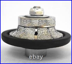 Diamond Hand Polish Pad 4 dry abrasive buffer 3/8 3/4 Demi Bullnose granite Diamond Hand Polish Pad 4 dry abrasive buffer 3/8 3/4 Demi Bullnose granite