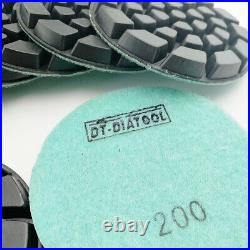 Diamond Polishing Pad 18pcs/set 4inch Sanding Disc Renew Polisher Pads #200 Grit