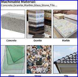 Diamond pads sponge fiber 38pcs + wet polisher stone granite glass marble floor