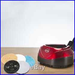 Electric Floor Cleaner Polisher Scrubber Machine Interchangeable Reusable Pads