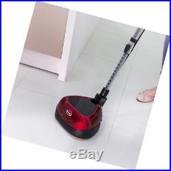 Electric Floor Polisher & Floor Cleaner Polishes Cleans Scours Hard Floors +Pads