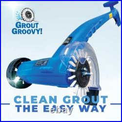 Electric Stand-Up Grout Cleaner Compact Ceramic Tile Scrubber for Easy Use