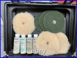 Electrolux Epic Floor Buffer Scrubber Heavy Duty Brushes Pads Carrying Case New