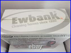 Ewbank EPV1100 4-in-1 Floor Cleaner, Scrubber, Polisher and Vacuum, Red Finish