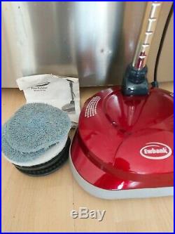 Ewbank FP160 Floor Polisher Red With brushes, scouring and polishing pads