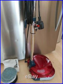 Ewbank FP160 Floor Polisher Red With brushes, scouring and polishing pads