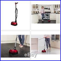 Ewbank Floor Wood Polisher Scrubber Buffer Cleaner 160 W Red with Microfibre Pads