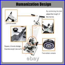 Floor Grinding Scrubber Buffer Polisher Machine Square Chassis Clean Polish Wax