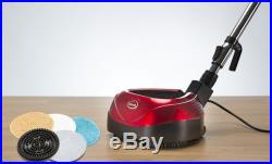 Floor Polisher Commercial Buffer Scrubber Electric Cleaner Telescopic Handle Pad