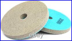 Floor Restoration Diamond Pads 7 14PCS Kit + Backer Holder Stone Polishing Set