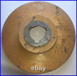 Floor Sander or Buffer 16 wooden pad driver with clutch plate cushion