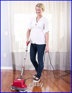 Floor Scrubber Buffer Cleaner Lightweight with Microfiber Pads Home Cleaning Tool