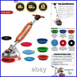Floor Scrubber Machine Orbital Buffer Carpet Cleaner Tile Hardwood