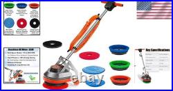 Floor Scrubber Machine Orbital Buffer Carpet Cleaner Tile Hardwood
