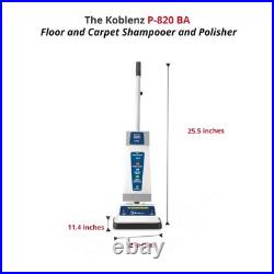 Floor Shampooer and Polisher, Hard Floor Cleaner, Carpet Cleaning Machine wit