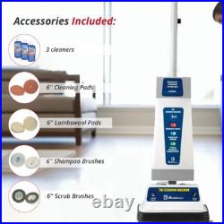 Floor Shampooer and Polisher, Hard Floor Cleaner, Carpet Cleaning Machine wit