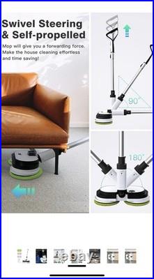 Gladwell Coaster Cordless Electric Mop 3-in-1 Spinner Scrubber- New Gladwell Coaster Cordless Electric Mop 3-in-1 Spinner Scrubber- New