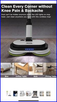 Gladwell Coaster Cordless Electric Mop 3-in-1 Spinner Scrubber- New Gladwell Coaster Cordless Electric Mop 3-in-1 Spinner Scrubber- New