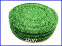Global Industrial 261881TS Floor Scrubbing Pads, Green 17 PKG OF 4