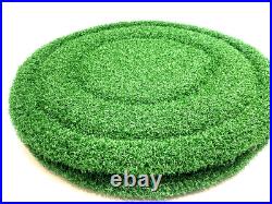 Global Industrial 261881TS Floor Scrubbing Pads, Green 17 PKG OF 4